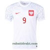 Polen LEWANDOWSKI 9 Hjemme VM 2022 - Herre Fotballdrakt